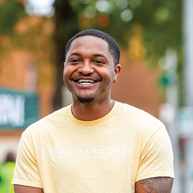 A student smiling. Links to Donor-Advised Funds A student smiling. Links to Donor-Advised Funds