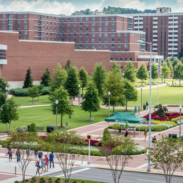 A view of campus. Gifts That Protect Your Assets