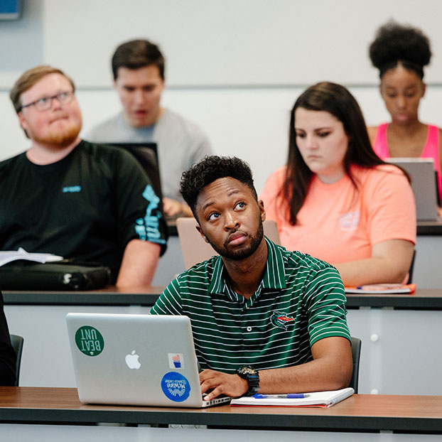 Students paying attention in class. Gifts by Will