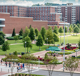 A view of campus. Gifts That Protect Your Assets