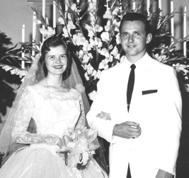 Photo of Woody and Peggy Ogden. Links to their story